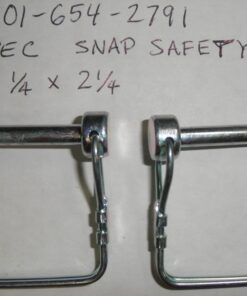 New, PAIR, Mil-Spec, Snap Pins, Square, Two Wire, 1/4" x 2-1/4", Cemen Tech, 5377-656, 5315-01-654-2791, GTBD33