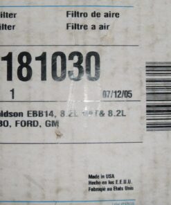 New, P181030, Donaldson, Air Filter, 8.2L, E0HZ9601-B, 15586689, 2062062, 2940-01-135-7490, P18-1030, P181029, Air Cleaner; Intake, Primary, Round, Made in USA, USA,  EWS1C