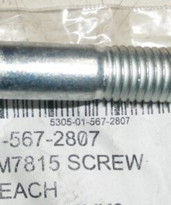 New,19M7815, Genuine John Deere, Machine Screw, 5305-01-567-2807, 624KR, Wheel Loader, Metric Bolt, 12mm, L3A4 