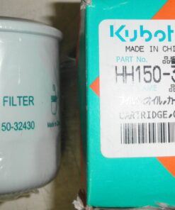 HH150-32430, Genuine Kubota Oil Filter, 2940-01-500-9055, 15853-32430, 15853-99170, Grasshopper, D722, R2B6