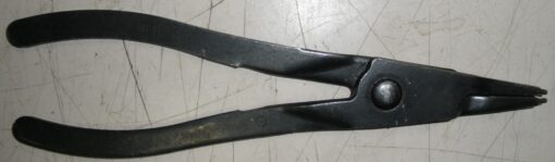 Lightly used, 5120-01-017-9473, Genuine CAT, 1P-1861, Retaining Ring Pliers, OEM Caterpillar, 1P1861, 0.090 Tips, Internal, flat jaws, straight tips, WCD6