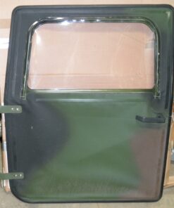 2510-01-450-5480, US Army, 12340231-10, AM General, M998, HMMWV, Left Front Door, Driver's Door, CAMO, NATO Tri-Color, USED, needs window zipper re-glued or sewn, easy fix.  H1, HMMWV, T2