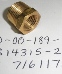 4730-00-189-3029, Pipe Bushing, 3/8 x 1/4 Hex Bushing,  M939 5-Ton, U.S. Army, TACOM, MS14315-2, GE, 7161175P3, US Army, AM General, NEW, TACOM, M939, Military Truck,  5-Ton, Fuel Tank, Fuel Pipe, 5-Ton Truck, P-12, A/S32P-12, Pipe Tee, WRD18