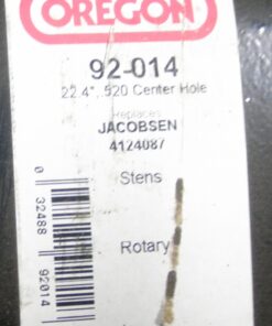New, 92-014, Genuine Oregon Blade, Made In USA, Jacobsen, 4124087, L5B3