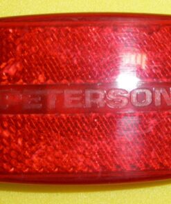 Peterson M130R, Red Clearance Light, U.S. Army, TACOM, Hard Hat Side Marker,