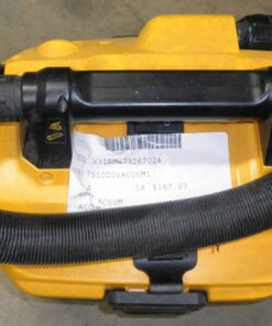 DCV580, Dewalt, 18v, 20v, Vacuum, Wet Dry Vac, 2 Gallon, Shop Vac, Used, Light use, works well, marked "flight line use only," battery and charger not included. R1A9