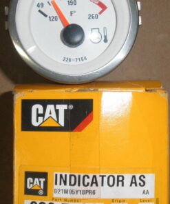 New, NIB, CAT, 226-7164, Indicator Assembly, Caterpillar, 2267164, Temp Gauge, Sensor; Engine Coolant Temperature, 2990-01-523-9323, L1C8
