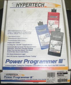 Used HYPERTECH 390202, Power Programmer III, Fits 1999 Chevy GMC Vortec Trucks, 4.3, 5.0, 5.7, 7.4, this Computer Chip Programmer is in like new condition, instructions state that it work on 1996-2000 Chevrolet GMC vehicles with 4.3L, 5.0L, 5.7L, and 7.4L gas engines. 262 cid, 305cid, 350cid, 454cid. Automotive Computer Programmer Analyzer. L1C4