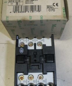 New, NIB, DIL00M, Moeller AC-3 Contactor, 230V50Hz, 240V60Hz, 20A, 3 Pole, DIL 00 M, Klockner-Moeller,  DIL00M-10, Magnetic Contactor, 4015080612179, Made in Germany, AC-3, L1A4