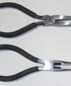 NOS, 2 Pc. Needle Nose Plier Set, Made in USA, 6" Flat Nose and Long Nose Pliers, Serrated, wire cutter, ProAmerica, 5016, 5019, list on these is approx. $20 each, ASME Compliant, 5120-00-357-8317, GTBD7