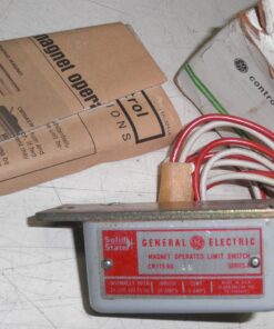 New Old Stock, CR115AS19, GE Magnet Operated Limit Switch, Made in USA, General Electric Limit Switch, L1B5