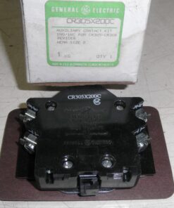 CR305X200C, GE Contact, 5930-01-182-2257, Switch; Interlock, General Electric, Auxiliary Contact Kit, NIB, NEW, Made in USA, L1C5