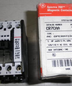 CR7CAA, GE, Contactor; Magnetic, 6110-01-411-9297, Spectra 700, Contact, Made in USA, General Electric, NIB, NEW, L1A4