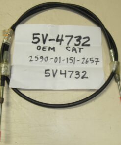New, NIB, OEM Caterpillar, 5V-4732, Cable, CAT, 5V4732, 2590-01-151-2657, TACOM, Control Assembly; Push-Pull, Made in USA, 815B, Compactor, R1A11