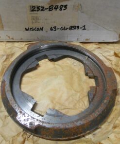 New Old Stock; Light surface oxidation, 3010-01-252-8483, Pressure Plate, Wisconsin Motors, 63-CL-8513-1,  AM32A96, A/M32A-96, 52D8013101, 52D8013-101, 1710-01-223-2235, Teledyne, T2