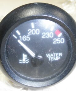 12423153, FMTV Water Temp Gauge, 6685-01-523-4690, TACOM 19207-12423153, Indicator; Temperature; Synchro, NOS, new take-off from surplus panel, a few scratches may be present. Includes hardware. R1A4