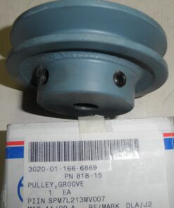 NEW, 818-15 Pulley, MA33X1/2, AK32X1/2, 3020-01-166-6869, MASKA Pulley, 775829025939, 9030006588, Pulley; Groove, L1C8