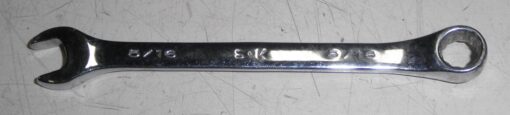 New, NOS, 5/16 Combination Wrench, S-K 88290, Made in USA, 5120-01-651-3717, Polished Chrome, AS954, SuperKrome, WRD1