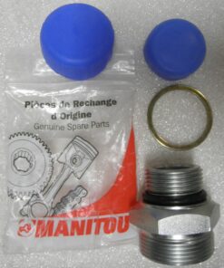 NEW, NIB, 672663, Genuine Manitou Adapter, ORFS-ORB, Port Adapter, Coupling, O-Ring Face Seal, O-Ring Boss, Manitou 672663, 44150-672663, Made in Italy, GTBD25