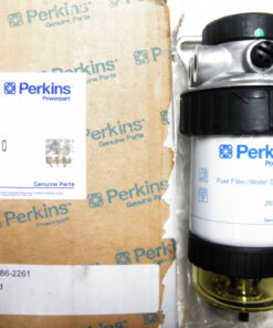 Brand new, 2656F810, Filter; Fluid, 2910-01-586-2261, Perkins Genuine Parts, Water Separator, PRE-FUEL FILTER ASSEMBLY, 1000, 1004, 1006, 1106, 015862261, R1B11