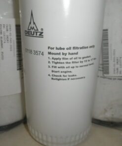 New, 01183574, Oil Filter, 01174421, 01182552, 01183575, 2940-01-560-3021, Lube Filter, Spin-on oil filter, NIB, L2A8, OEM Deutz, OEM Deutz Oil Filter, Deutz Filter