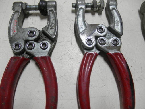 Qty. 10, Used, Destaco 424, Squeeze Action Clamp, Welding Clamp, Fabrication Clamp, 3460-00-237-6921, 002376921, Destaco 424, L3C5