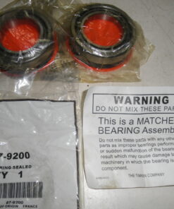 NEW, 87-9200 Toro Matched Bearing Set 879200 Made in France, C6D6 