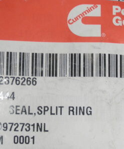 New, 156444, Cummins Seal; Split Ring, Turbocharger Hot Side Seal Ring, 5330-00-237-6266, MEP009A, NT855, F5070, VT12, VTA28, WRD14