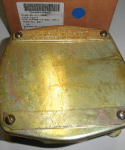 New, 5940-00-231-0831, Marine Terminal Box, Brass Junction Box, MIL-T-24558/18-002, 400.2, S6202-74027, 9000S6202-74027, Winchester 4955-02, MIL-DTL-24558/18, Lockheed 321-5871390 PC-9, Corrosion Resistant Junction Box, 002310831, SP043099MG907, DLA40088C5219, L1B7 T1
