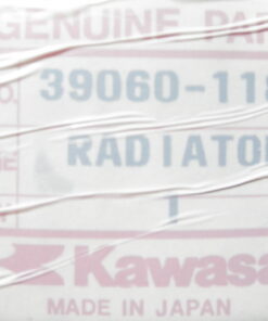 39060-1184, NOS OEM Kawasaki Radiator, Minor Damage, 39060-1168, 390601184, 390601168, EWS1C