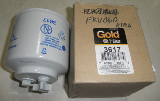 New, NAPA Gold 3617, 3617 Fuel/Water Separator, 3617 Fuel Filter 7.3L, 765809165779, USA, 33617, L1C5
