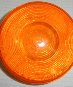 New Old Stock, NAPA 40282Y, Truck-Lite LMP-Economy 40, Amber Front/Park/Turn Lamp, 12V, PL-3, 4" Round Grommet Mount, 52923, 614046391123, Made in USA, FMVSS 108, C6D10