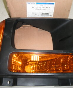New, 6C3Z-13200-AAA, Genuine Ford Parking Light w/o Bulb, 6C3Z13200AAA, 5C34-13B220A, 5C3413B220A, 1WH3C