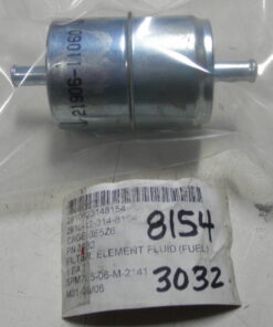 New, 2910-12-314-8154, 5/16" Metal In-Line Fuel Filter, 3032, R2A5