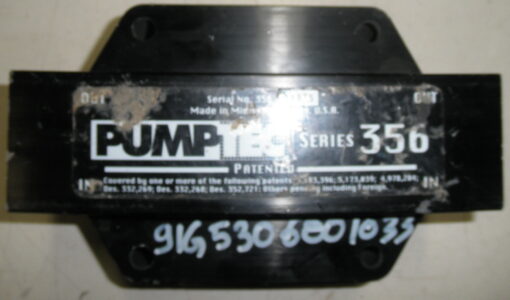 New Old Stock; a few scratches; not in original box, Pumptec 60047, 60047 Pump Head, Pumptec 356U, 8.715-240.0, 830065, R2C1