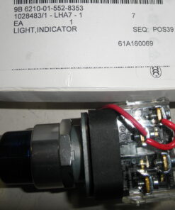 New in Allen Bradley Box, 6210-01-552-8353, Indicator Light; Blue, 800T-QTH24B, 800T-XA Series D, R2B3A