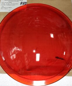 6210-00-633-6886 MS24489-1 Filter; Marker light Airport Approach AP4885-1RED 006336886 Red Lens Gillinder Glass R3C3