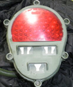 Lightly used, a few light scratches, all functions tested here, 6220-01-482-6105, 014826105 Stop Light; Vehicular, 5-Wire Military LED Taillamp dedicated ground wire, Military LED Taillight, 6220-01-482-6105 LED Stop Light 12422958 5-Wire LED Tail Light 07411 3283585 Metal Housing