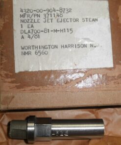 2910-00-904-8732 Dresser-Rand Nozzle 371148 Worthington Nozzle; Jet Ejector; Steam 10244 L1B8