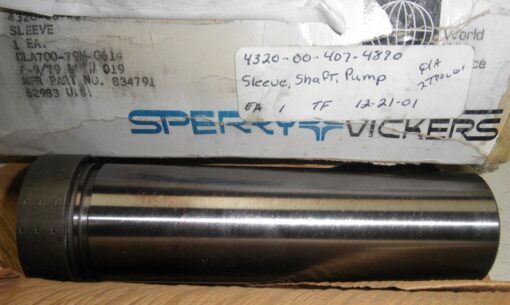 4320-00-407-4890 Sleeve; Shaft; Pump Sperry Vickers 834791 Eaton Electric Hydraulic Winch R1C9