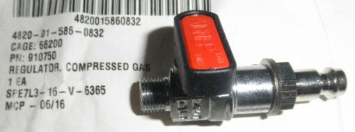 4820-01-586-0832 Regulator; Compressed Gas 910750 22KP620 WRD22