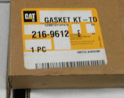 Genuine CAT 216-9612 GASKET KT-TOP 5330-01-517-3363 2169612 3056E 928G L4B9