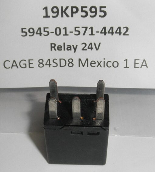 5945-01-571-4442 19KP595 Relay 5945-01-528-1779 24V FMTV Relay; Solid State L1C5A