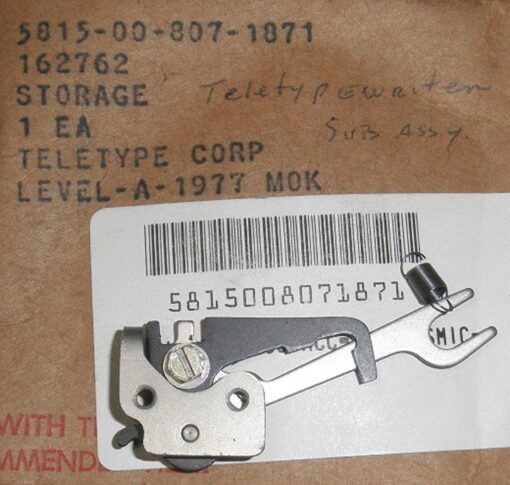 5340-00-858-2811 Cover; Access 158695 Teletype Model 28 5815-00-858-2811 R4B13