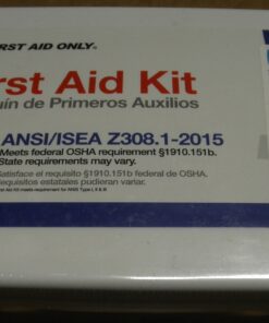 25 Person Bulk Plastic First Aid Kit ANSI Compliant Class A Type III 89 Piece Acme First Aid Only® 90562 PRS1W