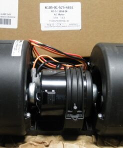 6105-01-575-4869 Motor; Alternating Current RD-5-11893-2P Blower Motor Assy; 24V 2WH3CD
