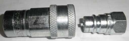 Pioneer 4010-2P 4050-2P Quick Coupling 4730-01-329-3008 4730-01-254-2992 Removed from Hydraulic Test Kit; a little Teflon tape is present but no wear visible. L1B5A