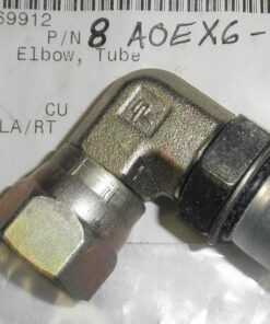 NOS 8 AOEX6-S 4730-01-536-9912 8A0EX6-S Elbow New Old Stock; unused; light oxidation may be present. L1B6-1