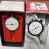 Broken 25-341J 25-241 Starrett® Dial Indicators EDP53287 Missing clear lenses; seem to operate properly. Selling as parts. L2C6
