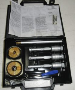 5210-00-869-0472 99142606 00880400 S78XTDZ Caliper Set; Micrometer; Inside Brown & Sharpe .500-.800 Intrimik® Style A Contains 1 each size 0.500 to 0.600, 0.600 to 0.700 and 0.700 to 0.800 in.; includes 0.500 and 0.700 in. setting rings and extension L1B2